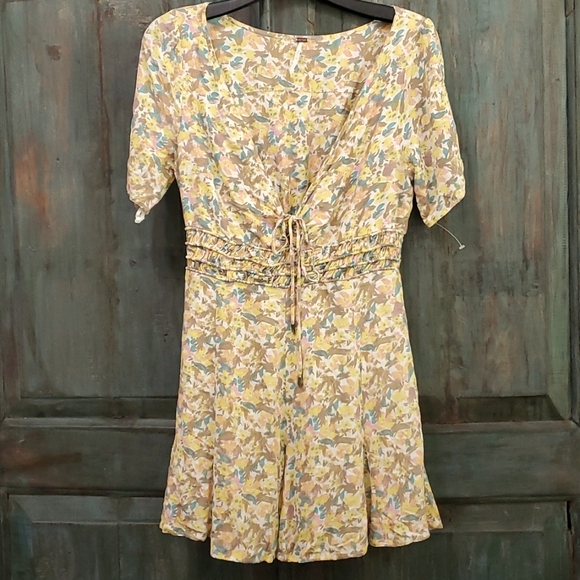 Free People Forget Me Not Mini Dress, Size 12, NWOT - Picture 3 of 13